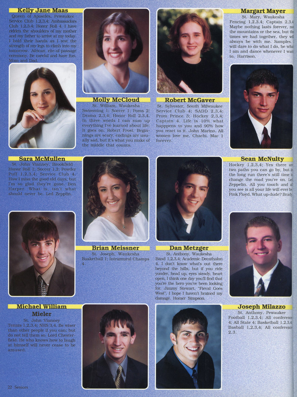 2001 Yearbook: No Surrender!